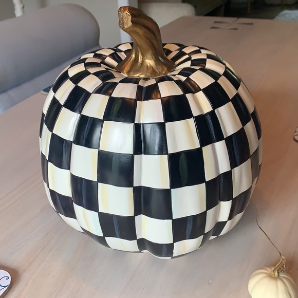 MacKenzieChilds Accents Mackenzie Childs Halloween Courtly Check